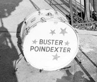 Buster Poindexter's drums
